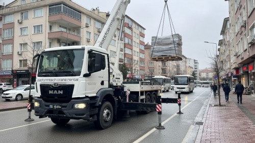 Minibüs Yolu Vinç Kiralama